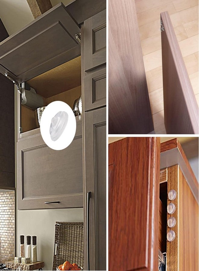 DROPOSALE Circular Door Bumper Guard Premium Silicone Door Stopper Protect Walls & Furniture, Quiet, Easy Install Ideal for Home & Office (150) - Image 2